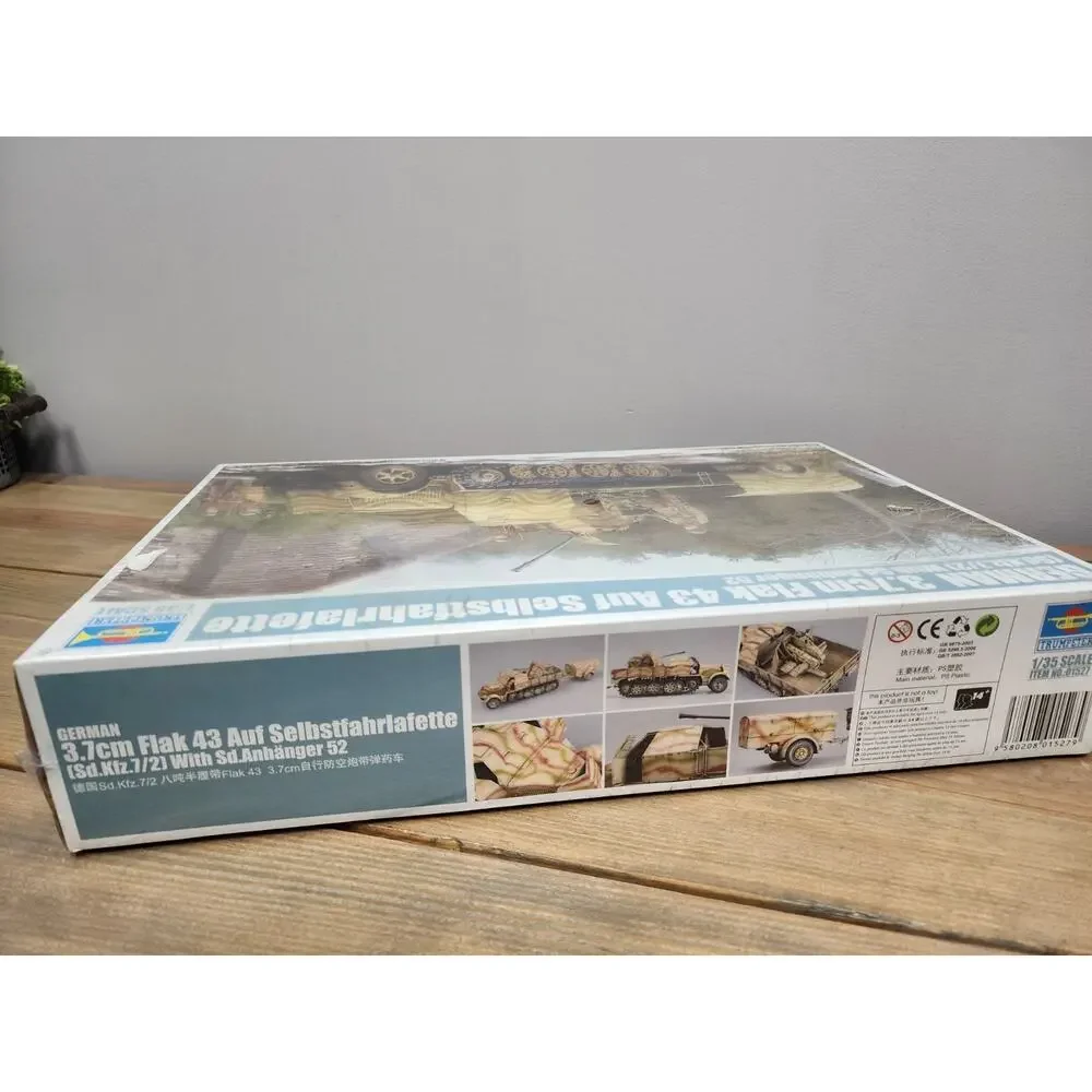 Trumpeter 1/35 01527 German 3.7cm Flak 43 Sd.Kfz.7/2
